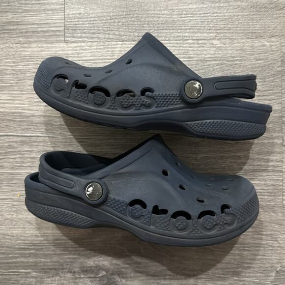 CROCS Baya Clog Navy Size 2 - Picture 2 of 9